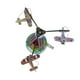 thumbnail image 3 of Juguetes antiguos de hojalata Macarena 3 piezas aviones de cuerda decoración habitación, 3 of 8