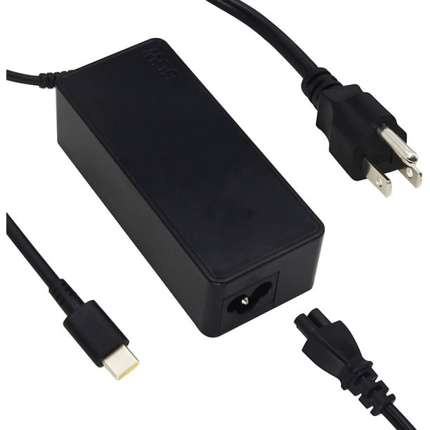 Chargeur LAPTOP Ordinateur portable alimentation USB-C Type-c 65W