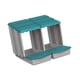 thumbnail image 5 of Caja para gallinas ponedoras, resistente, fácil de limpiar, nido para aves de corral para granjas domésticas verde, 5 of 8