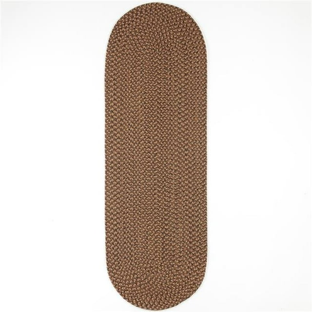 Rhody Rug CD36R024X120 2 x 10 ft. Camden Shades of Brown Runner Rug