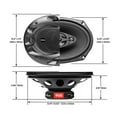 thumbnail image 6 of Boss Audio Systems CH6930B Chaos Series 6 x 9 inch Car Stereo Door Speakers, 6 of 13