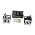 thumbnail image 4 of Modelo de sofá de garaje para reparación de coches, decoración de casa de muñecas, escala 1:18, artesanía realista estilo B, 4 of 7