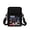 Black Cat Gradient Print, variant on Polyester Crossbody Bags with Tractor Print, Zipper Pockets Portable Shoulder Purse for Daily Work and Travel
