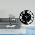 thumbnail image 2 of cesta de almacenamiento colgante,Cesta organizadora de pared colgante tipo armario,Reloj de pared grande,Reloj de pared acrílico silencioso y moderno,Reloj de pared grande para, 2 of 8