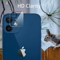 thumbnail image 3 of Ailun 2 Pack Screen Protector for iPhone 12 Mini [5.4 inch] with 2 Pack Camera Lens Protector,Tempered Glass Film,[9H Hardness]-HD, 3 of 12