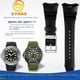 thumbnail image 2 of Correa de silicona modificada para reloj Citizen BJ8050 BJ8050-08E con conexión de asa de acero inoxidable y correa de reloj Little Monster, 2 of 5