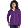 thumbnail image 2 of Port Authority Ladies Microfleece Jacket, Light Royal L, 2 of 5