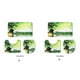thumbnail image 3 of Ounissouiy Funda antideslizante para asiento de inodoro de bambú verde, fácil de limpiar e instalar, conjunto de tapa para tanque y asiento de Juegos de accesorios de baño J191004-B006 50cmx80cm, 3 of 6