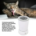 thumbnail image 3 of Automatic Dog Paws Cleaner, Rechargeable Portable Pet Paws Washer Cup with Soft Silicone Brush, Dog Foot Cleaning Machine, Silicone Bristle Pet Paws Cleaner Cup for Dog and Cat, 3 of 7