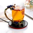 thumbnail image 3 of Ymiko Cup Heater,Electric Waterproof Touch Heating Cup Mat Warm Pad for Coffee Tea Milk,Cup Warmer, 3 of 8