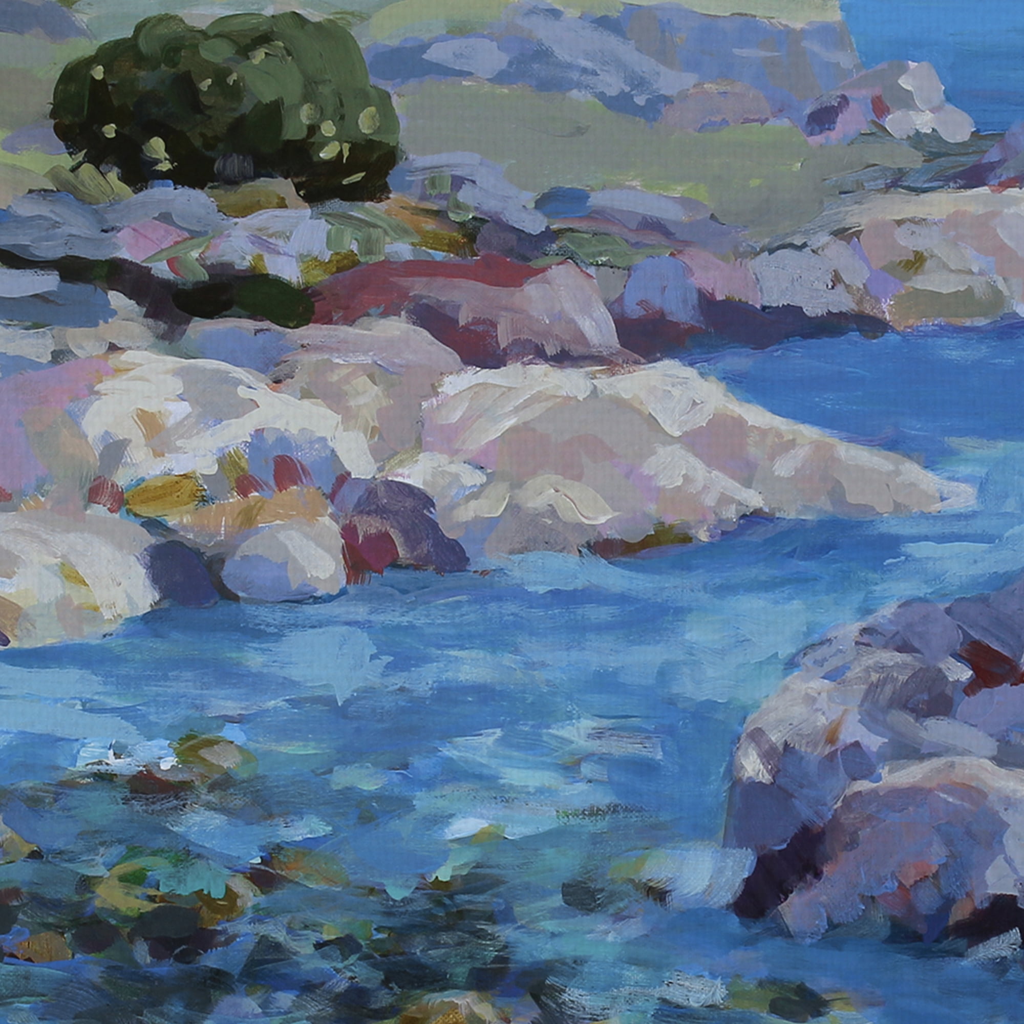 Inlet by Julian Askins Canvas Art Print