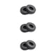 thumbnail image 5 of sweethay Almohadillas para los oídos, almohadillas para los oídos, almohadillas para los oídos, esponja auditiva redonda transpirable, piezas de Negro 3piezas, 5 of 8