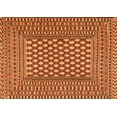 thumbnail image 1 of Ahgly Company Indoor Rectangle Southwestern Orange Country Area Rugs, 7' x 10', 1 of 1