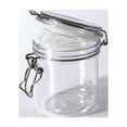 thumbnail image 3 of Tarro de plástico redondo SUNRI de 500 ml con tapa hermética y cierre hermético. Contenedor de alimentos para cocina, vajilla, organizador de cremas y cosméticos., 3 of 8