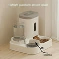 thumbnail image 4 of Automatic Feeder Cat Dog Food Bowl With Water Fountain Pet Large Capacity Raised Stand Dish Bowl For Cat Drinker Accessories, 4 of 21