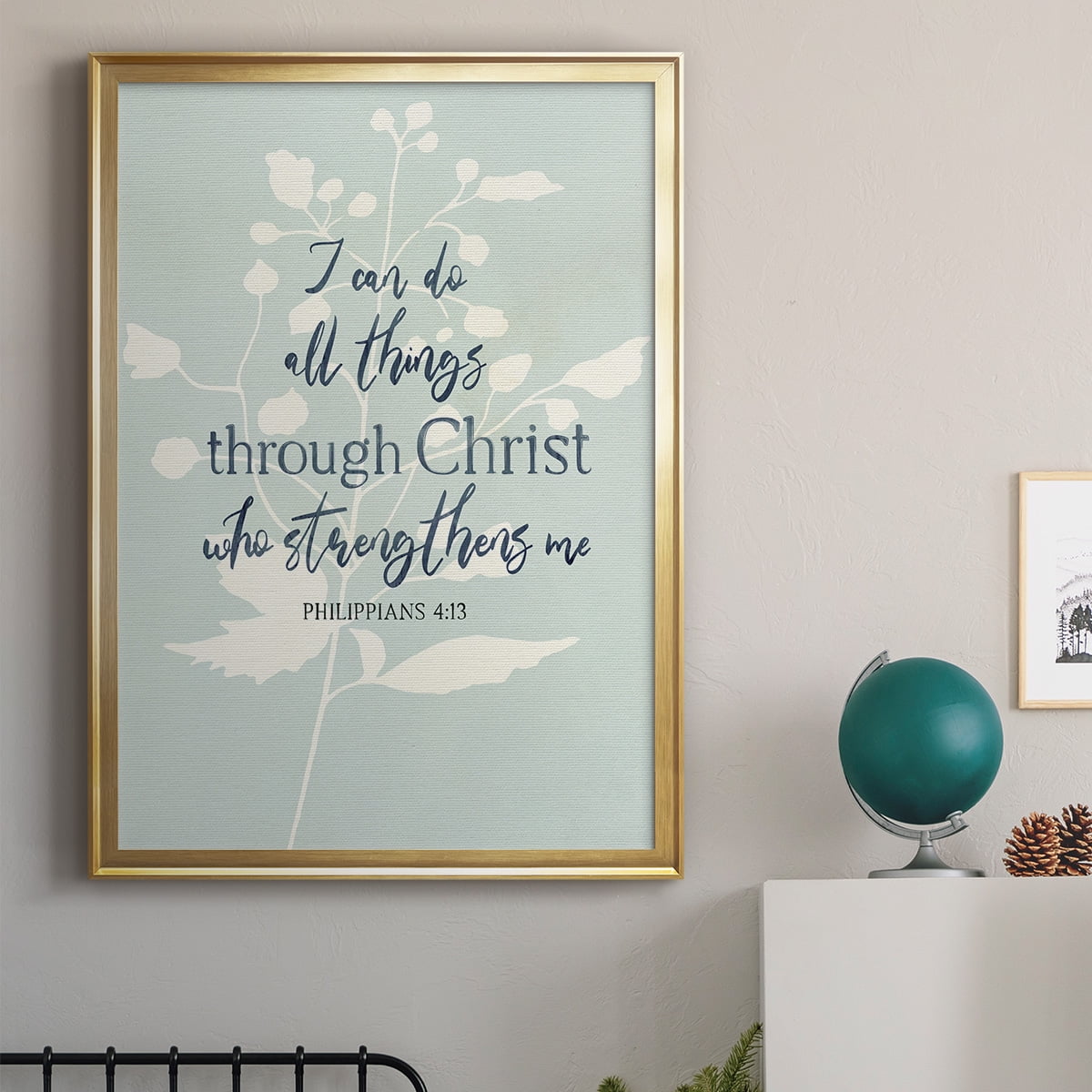 I Can Do All Things Premium Classic Framed Print - Ready to Hang