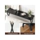 thumbnail image 4 of 2 niveles industrial style narrow consola estante - long sofa mesa para sala de estar, hallway, y foyer, 4 of 7