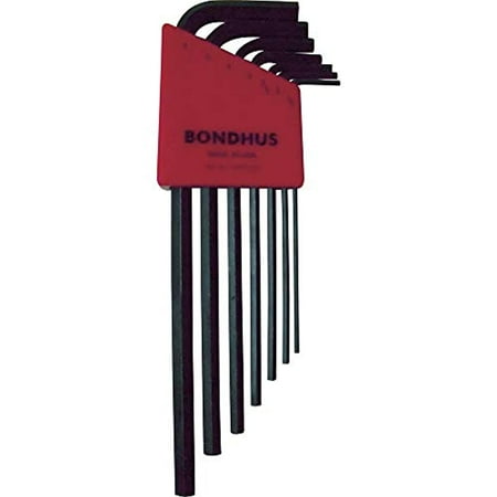 UPC: 0037231121921 | Bondhus 12192 Set 7 Hex L Wrenches 1 5 6mm Long