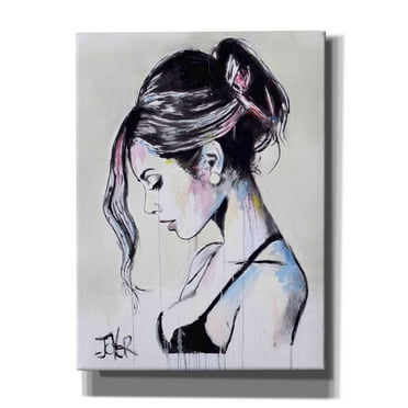 Epic Graffiti 'Time Being' by Loui Jover, Canvas Wall Art, 40"x54"
