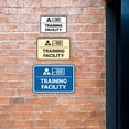 thumbnail image 3 of Signs ByLITA Classic Framed Training Facility Sign (Black) - Medium, 3 of 8