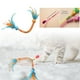 thumbnail image 3 of Juguete Para Gatos. Juguete Interactivo Para Gatos Con Plumas. Juguete Para Gatos. Autoempleo Con, 3 of 3