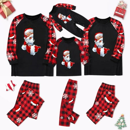 

bvgfsahne 2023 Merry Christmas Family Mommy And Me Pajamas Plaids Women Organic Cotton Christmas Pajama Shorts
