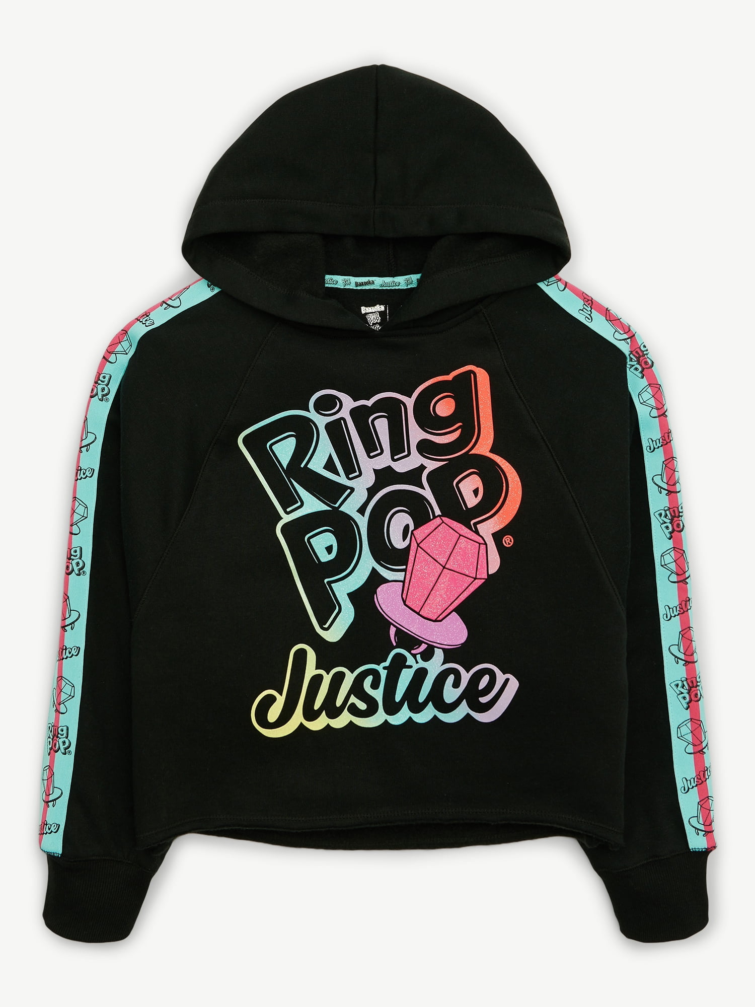 Justice Girls Ring Pop Bazooka Collab Hoodie, Sizes XS-XLP