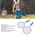 thumbnail image 3 of Kids Sports Badminton Racket Set Children Badminton Set Racket Shuttlecocks Bag Grip Strap, 3 of 7
