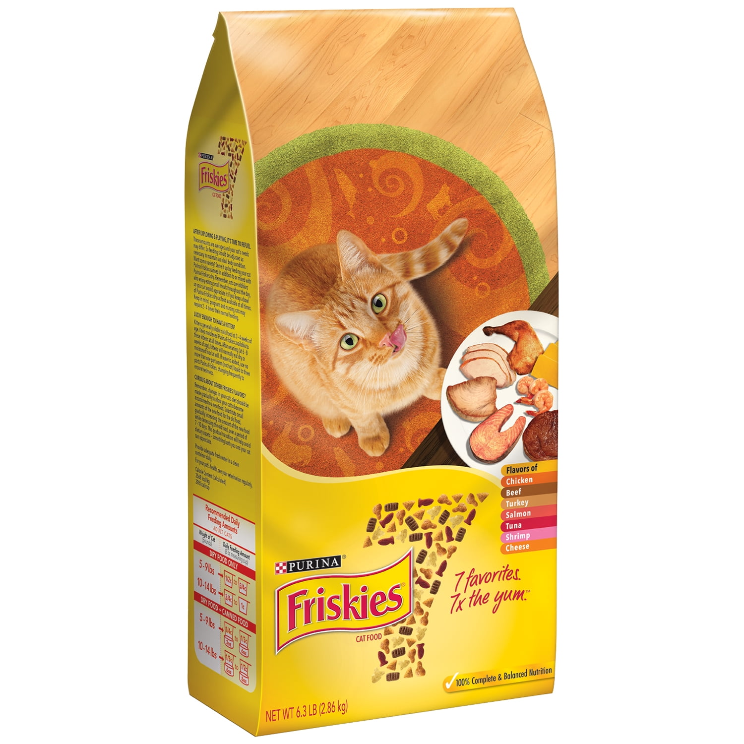 Friskies 7 Dry Cat Food 6.3 lb