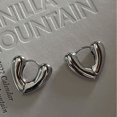thumbnail image 1 of Pendientes de aro grandes dorados, pendientes de Metal geométricos coreanos para mujer, pendientes de gota Retro para mujer, joyería de moda de tendencia 2021 Tan Jianjun unisex, 1 of 2
