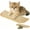 1, variant on Interactive Catnip Chew Toy with 6000mg Organic Catnip, Soft Sisal Material Indoor Kitten Scratching and Kicker Toys, Drives Bored Cats Crazy with Fun Interactive Chew (1, M(3.54 × 11.42 in))