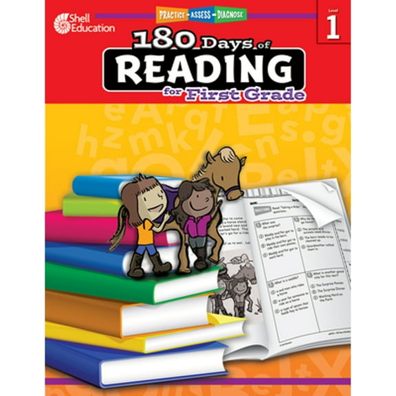 Pre-Owned 180 Days of Reading for First Grade: Practice, Assess, Diagnose (Paperback) 1425809227 9781425809225