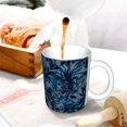 thumbnail image 3 of Yiaed Hawaiian Style Print Ceramics Coffee,Large Handle Design,Extra Large Tea and Coffee Cup for Office and Home Mugs, 3 of 6