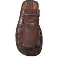 thumbnail image 2 of Men's Sandals Slides Closed Toe Hook and Loop Fisherman Flip Flops Slipper, 2 of 3