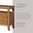thumbnail image 5 of Maven Lane Turner Unité de Support en Bois en Finition Naturelle Vieillie, 5 of 5