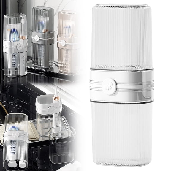 Clearance! Under $5 Travel Toothbrush Cup Case Toothbrush Travel Container Portable Travel Toothbrush Holder Toothpaste Storage for School Camping Bus