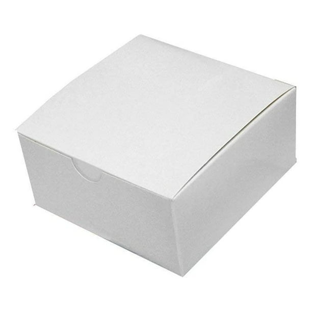 White Gloss Gift Boxes 4in. x 4in. x 2in. 20 Pack (4011170