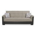 thumbnail image 3 of Ottomanson Origins Pro Sofa Bed with Storage 74", Beige Chenille, 3 of 9