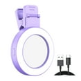 thumbnail image 2 of Joernso LED Selfie Ring Light 180-Degree Rotatable Design Super Bright 3 Modes Rechargeable Phone Magnetic Selfie Light Makeup Fill Light with Mirror, 2 of 7