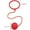 Red, variant on Kids Ankle Jumping Ring Toy, Rotating Soft Jumping Ring for Active Play, Fun Bouncing Toy for Toddlers and Preschoolers, Ideal for Physical Activity and Outdoor Playtime