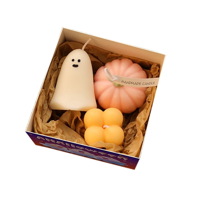 Halloween Haunting Set | Home with Atmosphere | Miniature Ornaments & Fragrant Scented Candles