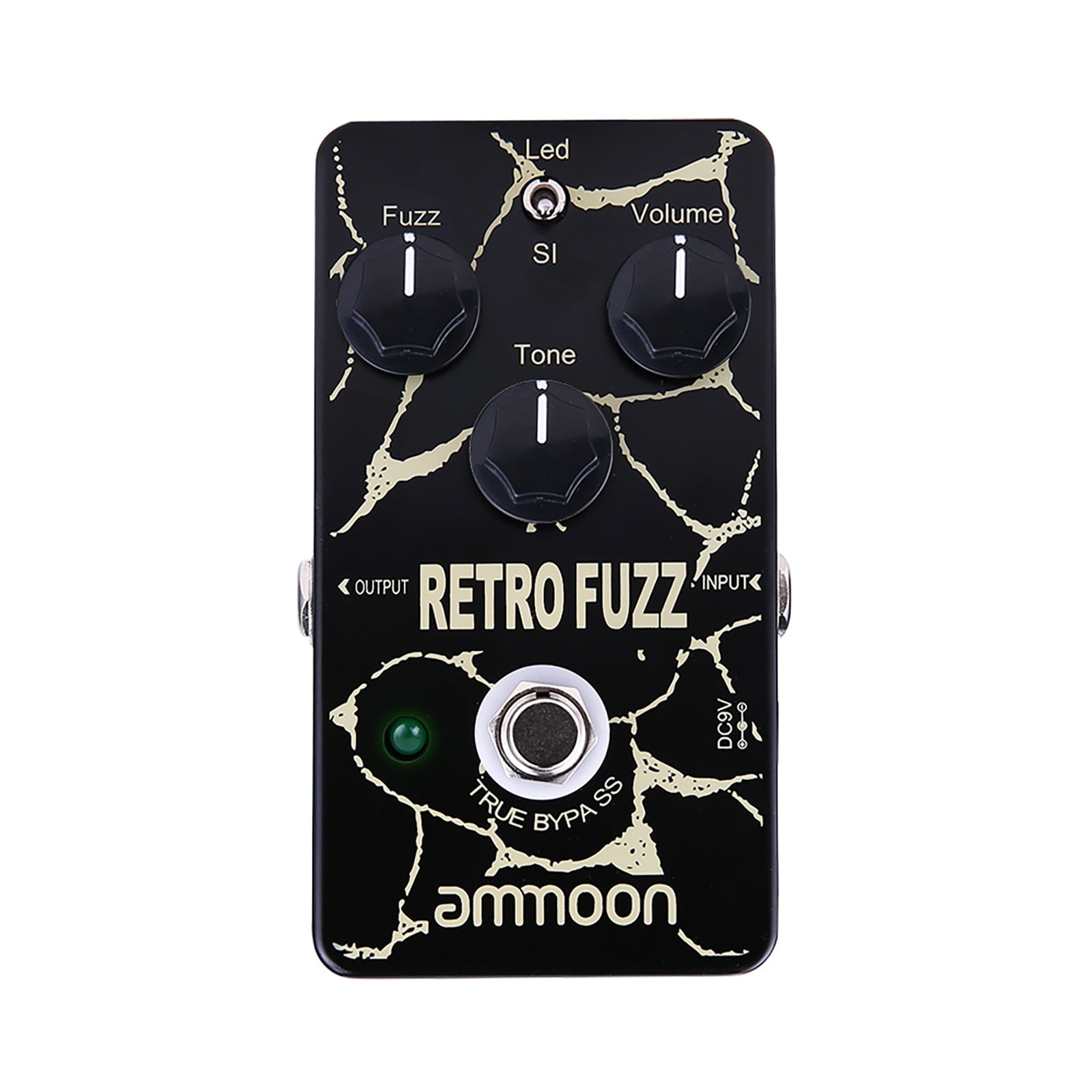 Ammoon RETRO FUZZ Analog fuzz effet guitare Pédale 2 Modes True Bypass Effect 