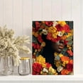 thumbnail image 2 of UXIEQU Vibrant Floral Woman Face Canvas Wall Art Print 15.75x11.81 Inches, 2 of 8