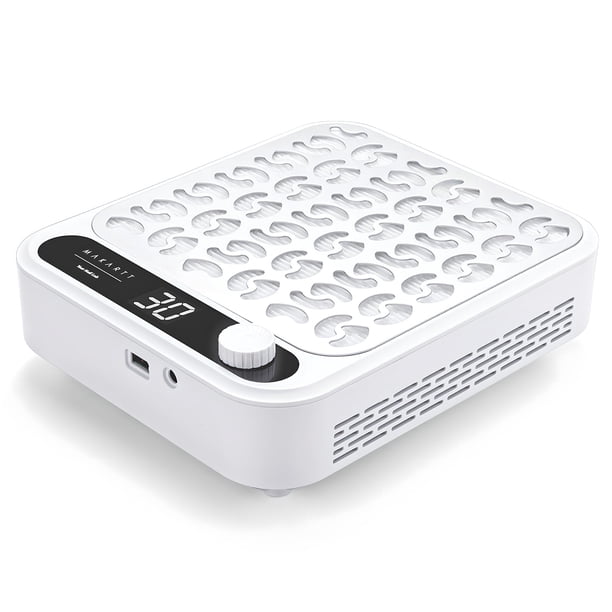 Colector de polvo de uñas Makartt Larina con pantalla LED y filtro