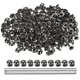 thumbnail image 1 of Uxcell 100pcs Remaches de cuero redondos de 7mm, remaches de cuero, picos punk rápidos, decoración de artesanía de cuero con perforadora para clavos de roca, ropa, cinturones, bolsas, zapatos, gris, 1 of 7