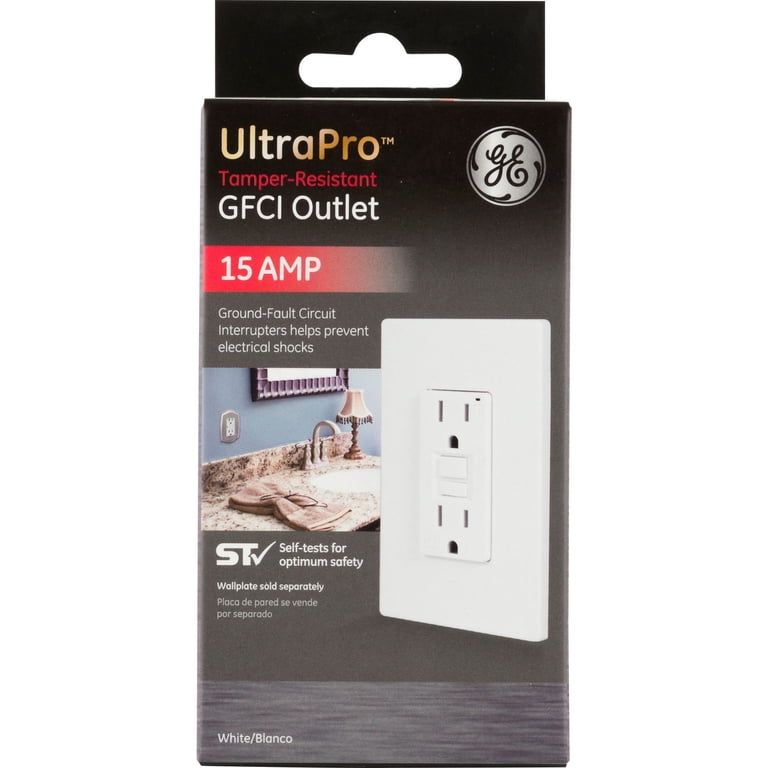 15A Tamper-Resistant GFCI Outlet, Self-Testing photo 6