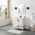 thumbnail image 5 of Ove Decors Vegas 30 W x 19" D Freestanding Bathroom Vanity with Sink, Antique White, 5 of 13