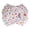 Happy Florals - Sweety, variant on Maison d' Hermine Happy Florals - Sweety 100% Cotton Set of 4 Placemats for Dining Table | Kitchen | Wedding | Everyday Use | Dinner Parties | Spring/Summer (13 Inch by 19 Inch)