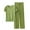 Green, variant on Besolor Womens Pajama Sets Short Sleeve Lounge Sets 2 Piece Pjs Crewneck Tops and Pants Outfits Matching Loungewear