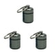 thumbnail image 3 of Inteprter mini pastillero aleación de aluminio llavero botella mochilero tabletas niños impermeable contenedor saludable suministros para el Type1 NO1, 3 of 6